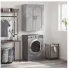 Image de Armoire murale gris béton 69,5x34x90 cm bois d'ingénierie830392