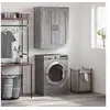 Image de Armoire murale sonoma gris 69,5x34x90 cm bois d ingénierie