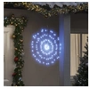 Image de Etoile rayonnante de Noël 140 LED 8 pcs blanc froid 17 cm