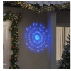 Image de Etoile rayonnante de Noël 140 LED 8 pcs bleu 17 cm