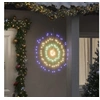 Image de Etoile rayonnante de Noël 140 LED 8 pcs multicolore 17 cm