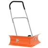 Image de Sneeuwschep dubbelhoekig met uitschuifbaar handvat staal oranje364820