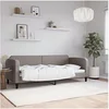 Image de Slaapbank 80x200 cm stof taupe354031
