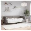 Image de Slaapbank 90x200 cm stof taupe354036