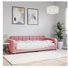Image de Slaapbank 80x200 cm fluweel roze354054