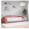 Image de Slaapbank 90x200 cm fluweel roze354139