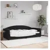 Image de Lit de repos noir 90x200 cm velours 354140