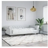 Image de Lit de jour blanc 90x200 cm similicuir 354227
