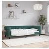 Image de Lit de repos vert foncé 80x200 cm velours 354239