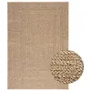 Image de Tapis ZIZUR 140x200 cm aspect de jute intérieur et extérieur
