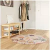 Image de Vloerkleed wasbaar anti-slip à~ 120 cm meerkleurig136584