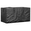 Image de Sac de rangement pour sapin de Noël noir 150x75x75 cm PE