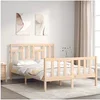 Image de Bedframe zonder matras massief grenenhout 140x200 cm3193141