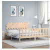 Image de Bedframe met hoofdbord massief hout3193481