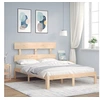 Image de Bedframe met hoofdbord massief hout3193501