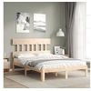 Image de Bedframe zonder matras massief grenenhout 140x190 cm3193576