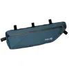 Image de AGU - Tube Canvas Frame-Pack - Sacoche de cadre vélo Steel Blue - M