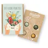 Image de Coffre cadeau mini - 4 bombes à graines - Des fleurs pour toi - BIO | Blossombs