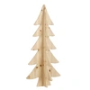 Image de Sapin de Noël décoratif Brun Pinède H78xl36xL36cm