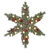 Image de Couronne de Noël Black Box Trees Kaprun Vert Fer H15xl90xL90cm