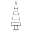 Image de Sapin de Noël décoratif Mica Decorations Noir Fer H152xl15xL50cm