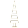 Image de Sapin de Noël décoratif Mica Decorations Or Fer H152xl15xL50cm