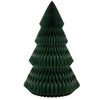 Image de Sapin de Noël décoratif Mica Decorations Vert foncé Papier H212xl130xL130cm