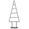 Image de Sapin de Noël décoratif Mica Decorations Noir Fer H90xl12xL34cm