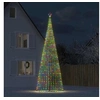 Image de Sapin de Noël à LED 1544 LED colorées 500 cm, décoration de Noël, lumière LED, lumière de Noël extérieure, cône de 358075