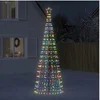Image de Sapin de Noël à LED avec pointes 570 LED colorées 300 cm, décoration de Noël, lumière LED, lumière de Noël 358106