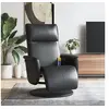 Image de Fauteuil de massage, relaxation avec repose-pieds similicuirnoir
