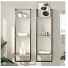 Image de Etagère Murale à 3 Niveaux, Etagère Suspendue avec Rangement, Etagère de Présentation Flottante Salon, Moderne, Chêne Sonoma Bois d'Ingénierie
