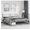 Image de Bedframe met hoofdbord metaal zwart 183x213 cm355272