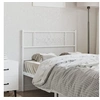 Image de Tête de lit métal blanc 100 cm 355346