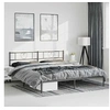 Image de Bedframe met hoofdbord metaal zwart 183x213 cm355468