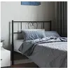 Image de Hoofdbord 107 cm metaal zwart355493