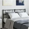 Image de Tête de lit métal noir 160 cm 355498