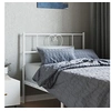 Image de Hoofdbord 75 cm metaal wit355538
