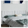 Image de Hoofdbord 200 cm metaal wit355550