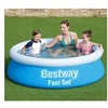 Image de Piscine gonflable Fast Set ronde 183x51 cm bleu, piscine facile à installer, piscine hors sol,, piscine