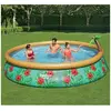 Image de Ensemble de piscine gonflable Paradise Palms 457x84 cm, piscine à installation rapide, piscine, piscine hors sol