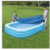 Image de Couverture de piscine Flowclear 305x183x56 cm, couverture de piscine hors sol, couverture de piscine d'hiver,, couvertures de piscine hors sol