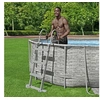 Image de Echelle de piscine à 4 marches Flowclear 107 cm, échelle, échelle de sécurité,, marche de piscine