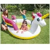 Image de Piscine à pulvérisation Forme de licorne 272x193x104 cm, piscine à pulvérisation licorne, piscine pour enfants, centre de jeux