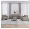 Image de Ensemble de canapés 3 pcs avec coussins taupe tissu3201265