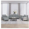 Image de Ensemble de canapés 4 pcs coussins gris clair tissu3201266