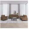Image de 4-delige Loungeset met kussens stof bruin3201431