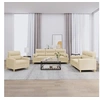 Image de 3-delige Loungeset met kussens stof cràmekleurig3201554