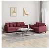 Image de Ensemble de Canapés avec Coussins 2 pcs, Canapés avec Accoudoirs et Dossier, Ensemble de Meubles, Mobilier de Salon, 3201670