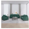 Image de Ensemble de Canapés avec Coussins 3 pcs, Canapés avec Accoudoirs et Dossier, Ensemble de Meubles, Mobilier de Salon, 3201682